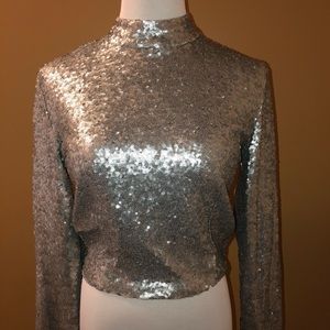 KENDALL/KYLIE SEQUIN TOP OR JACKET